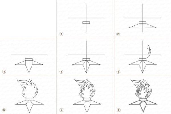 Вечный огонь рисунок карандашом