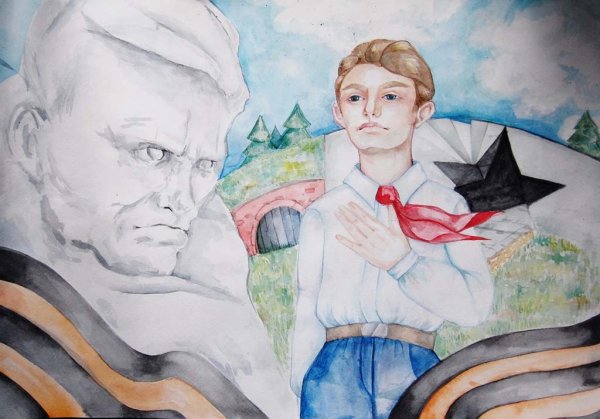 Рисунки на патриотическую тему для детей