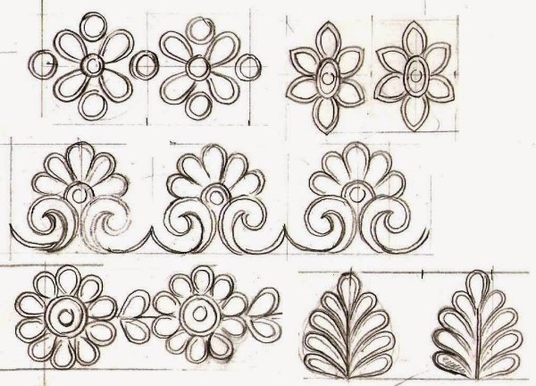 Декоративные узоры для рисования