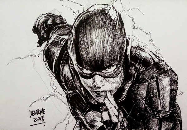 Флеш Марвел раскраска