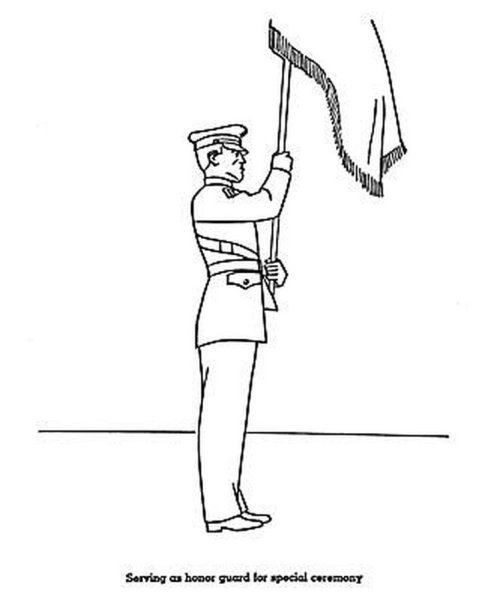 Солдат рисунок карандашом