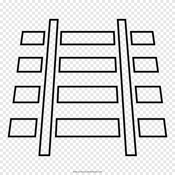 Рельсы раскраска