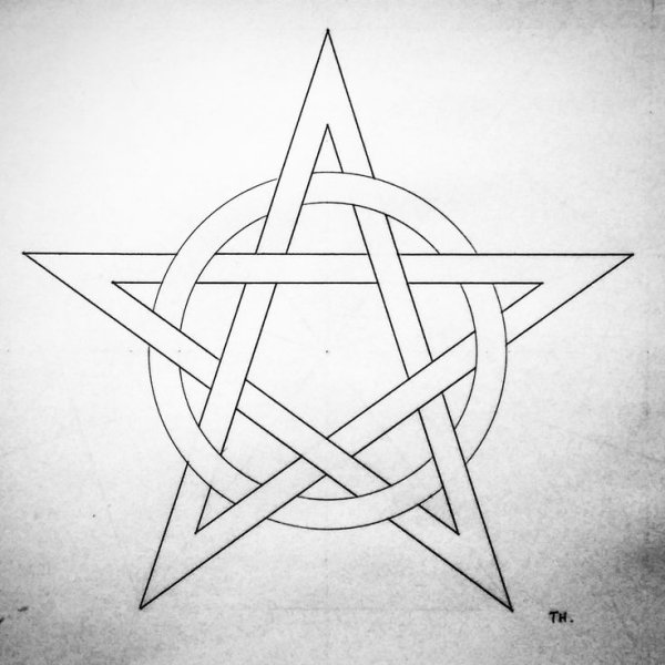 Раскраска пентаграмма