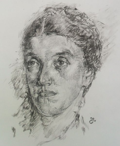 Николай Иванович Фешин портрет Графика