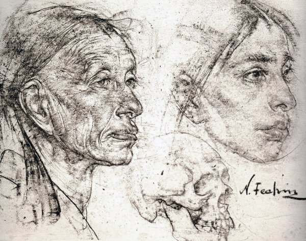 Николай Фешин Графика