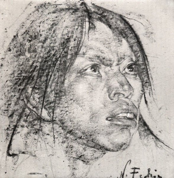 Академический портрет Фешин