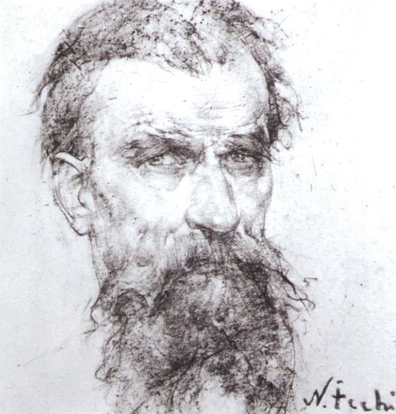 Николай Фешин работы карандашом