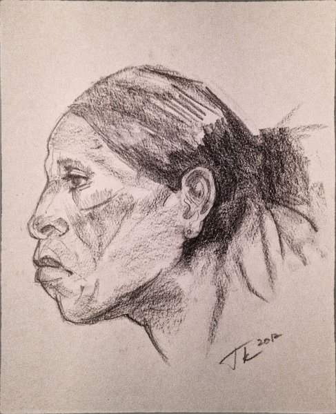 Академический портрет Фешин