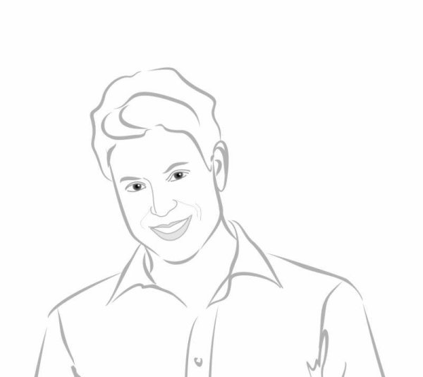 Мужчина раскраска для детей