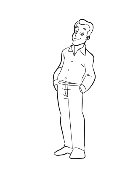 Как нарисовать семью из 4 человек