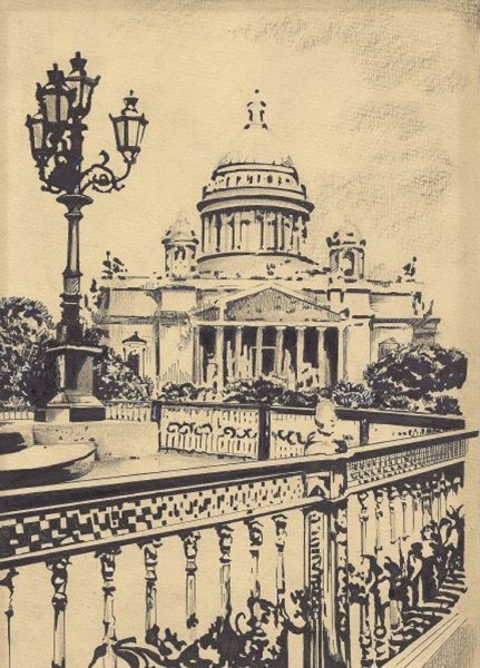 Исаакиевский собор Графика