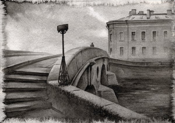 Олег Ильдюков картины набережная канала Грибоедова