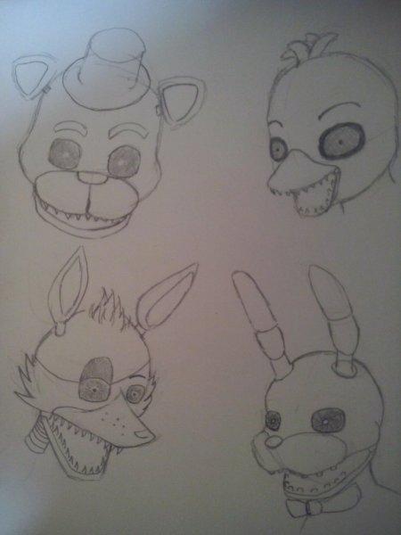 Рисунки ФНАФ