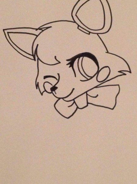 ФНАФ 2 Бонни для срисовки