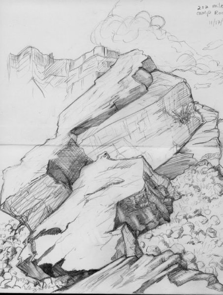 Скалы в графике