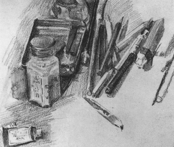 Врубель Карандашные Наброски