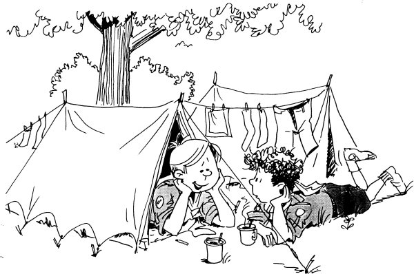 Раскраска поход