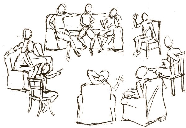 Групповая психотерапия иллюстрация