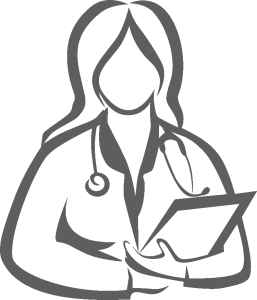 Медсестра силуэт