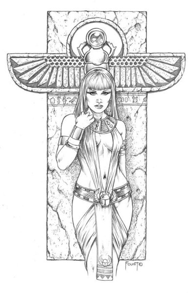 Хатор богиня тату