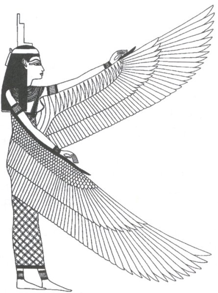 Богиня Маат богиня правды в Египте