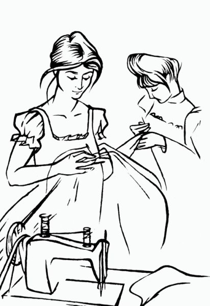 Зарисовка портного