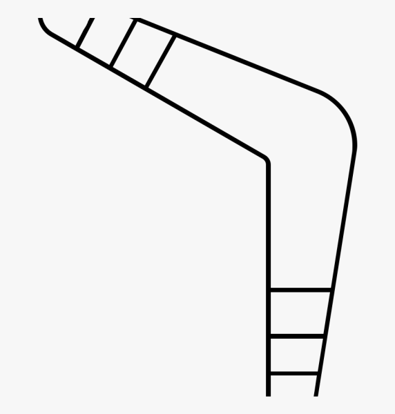 Бумеранг раскраска