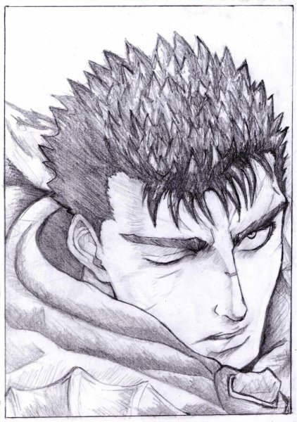 Берсерк раскраска