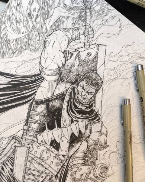 Берсерк аниме Гатс