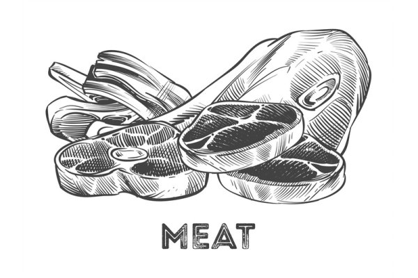 Мясо Графика