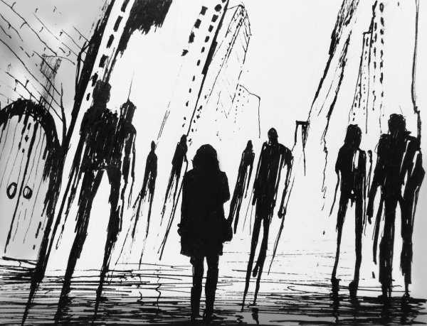 Одинокий среди людей