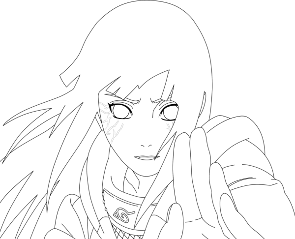 Хината Хьюга скетчи