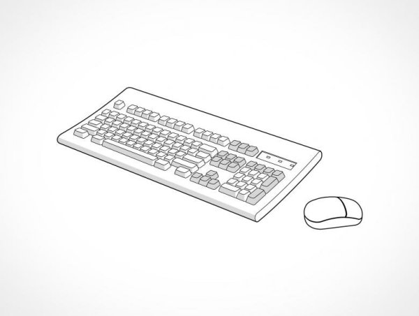 Клавиатура для раскрашивания