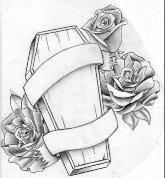 Эскиз гробика