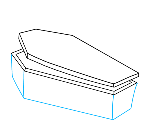 Гроб нарисованный