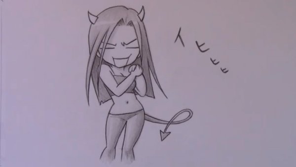 Аниме рисунки карандашом легкие