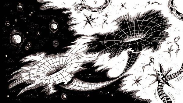 Черная дыра картина