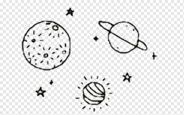 Планеты и звезды рисунок