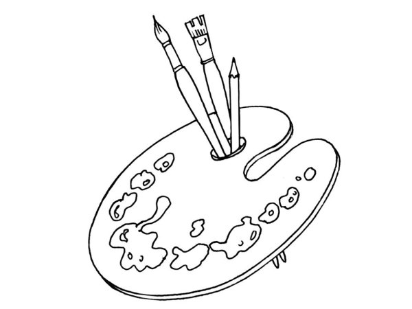 Палитра раскраска