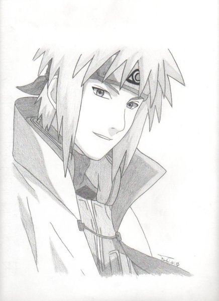 Разрисовка Минато Намикадзе
