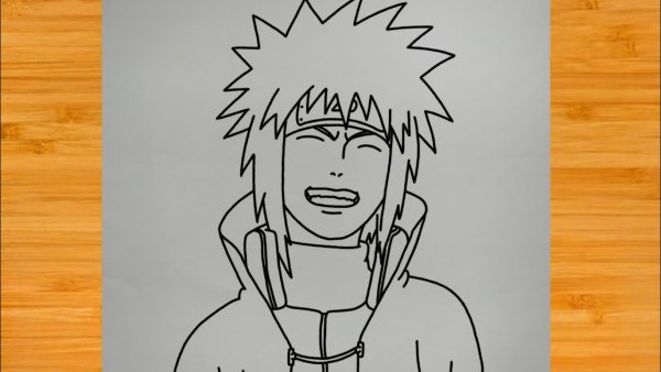 Раскраски Наруто Минато