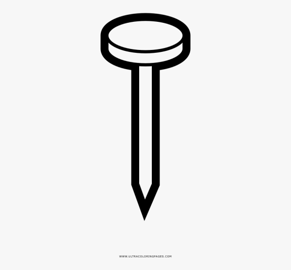 Гвоздь раскраска