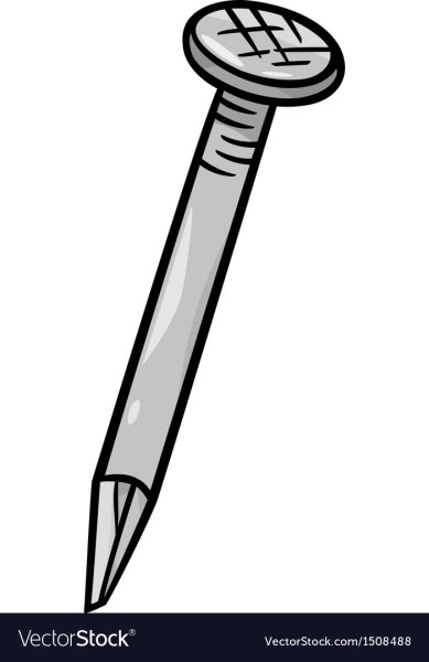 Гвоздь раскраска