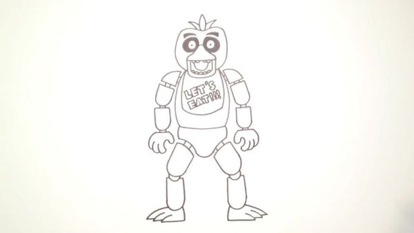 Рисунки 5 ночей с Фредди карандашом