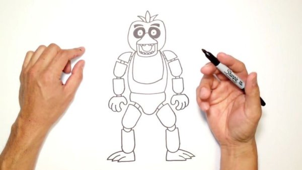Фредди рисунок