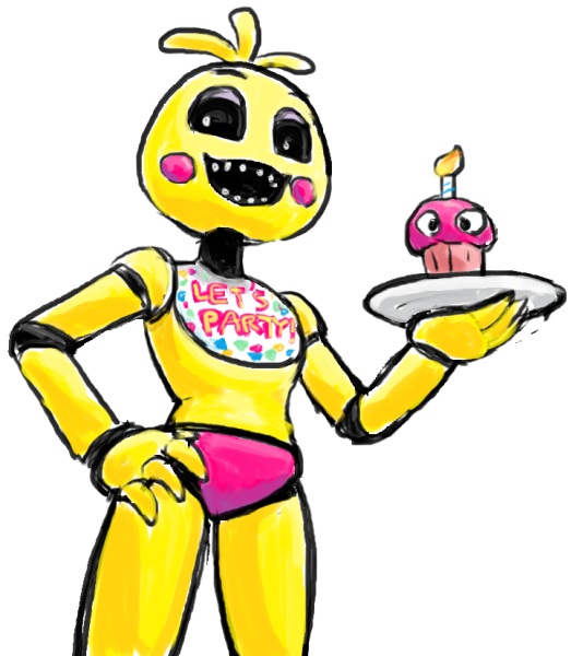 Костюм chica FNAF 9