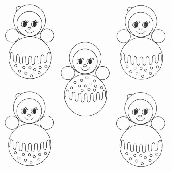 Контур неваляшка игрушка