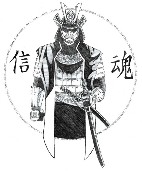 Самурай карандашом