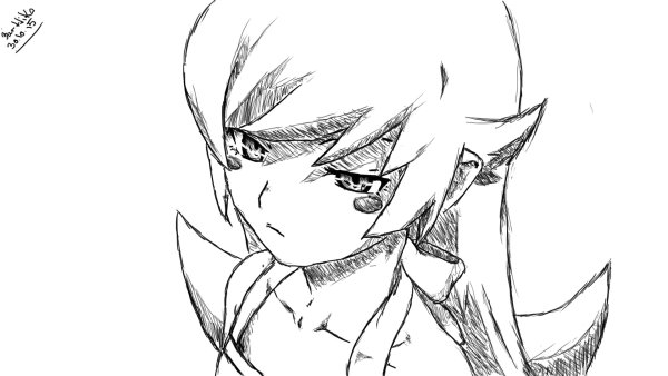 Раскраска аниме Шинобу