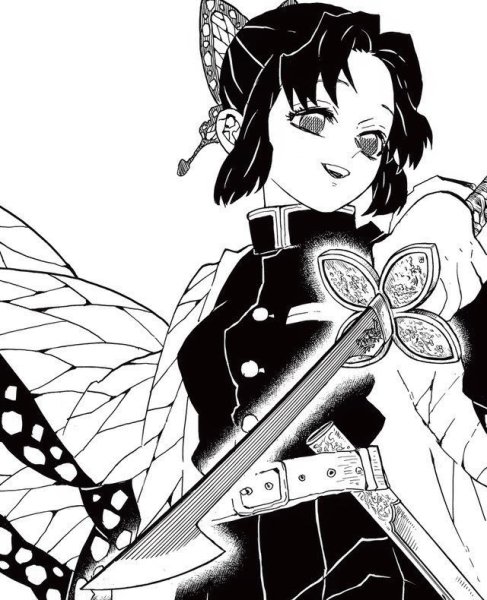 Клинок Шинобу Кочо Манга